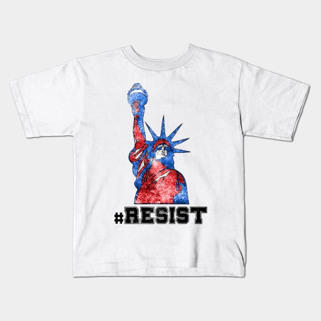 Resist Kids T-Shirt by Spilled Ink